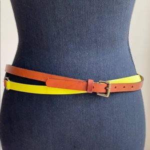 Maje double wrap waist belt